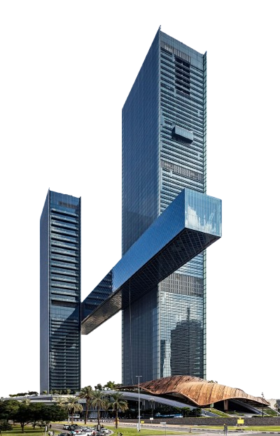 CCTV Building graphic